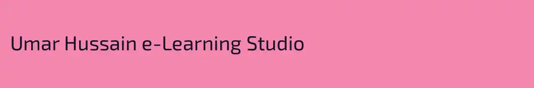 Umar Hussain e-Learning Studio 